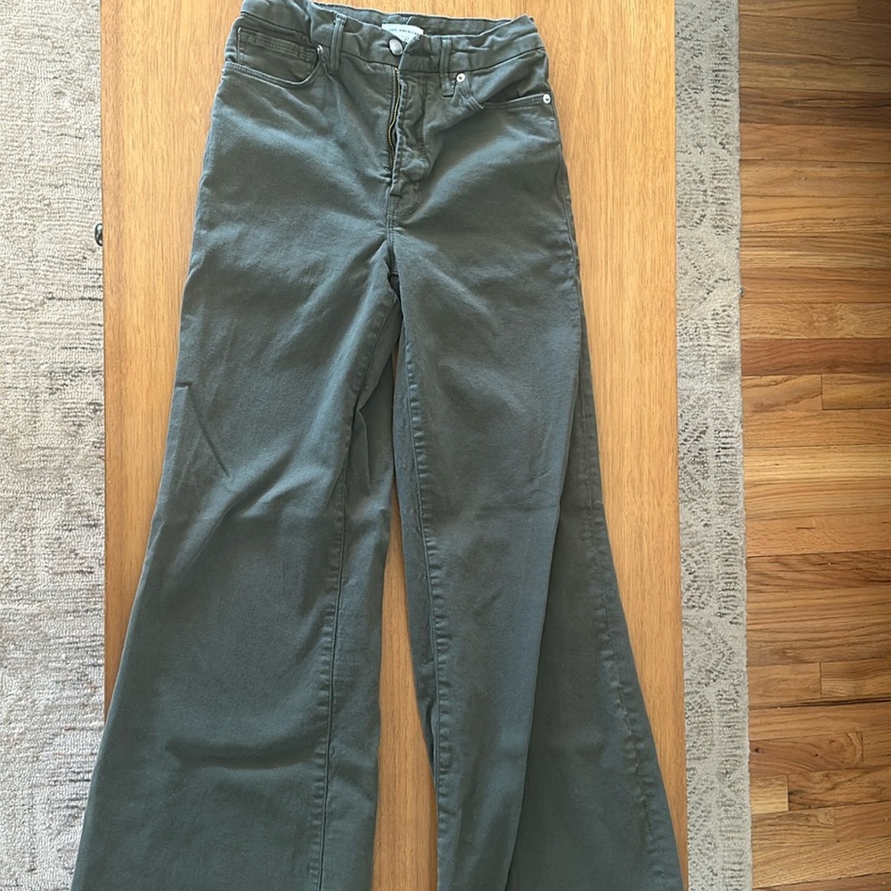 Good American Palazzo wide leg pant